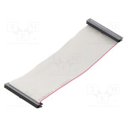 2 pcs x CONNFLY - DS1052-01-502B2NA201501 - Ribbon cable with IDC connectors, Cable ph: 1mm, 0.15m, 50x28AWG