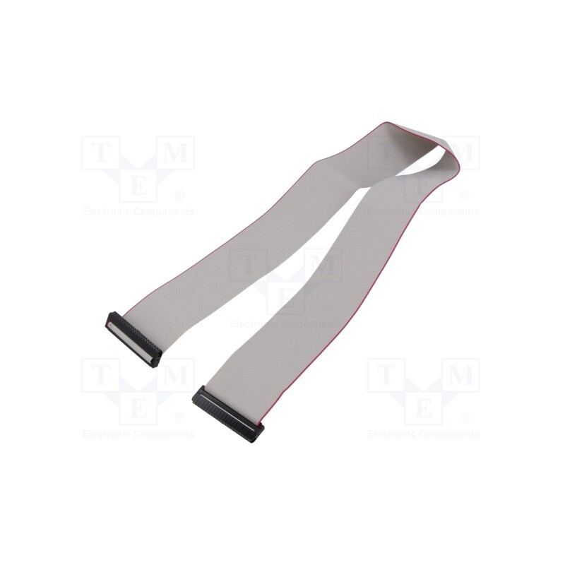 2 pcs x CONNFLY - DS1052-01-402B2MA206001 - Ribbon cable with IDC connectors, Cable ph: 1mm, 0.6m, 40x28AWG