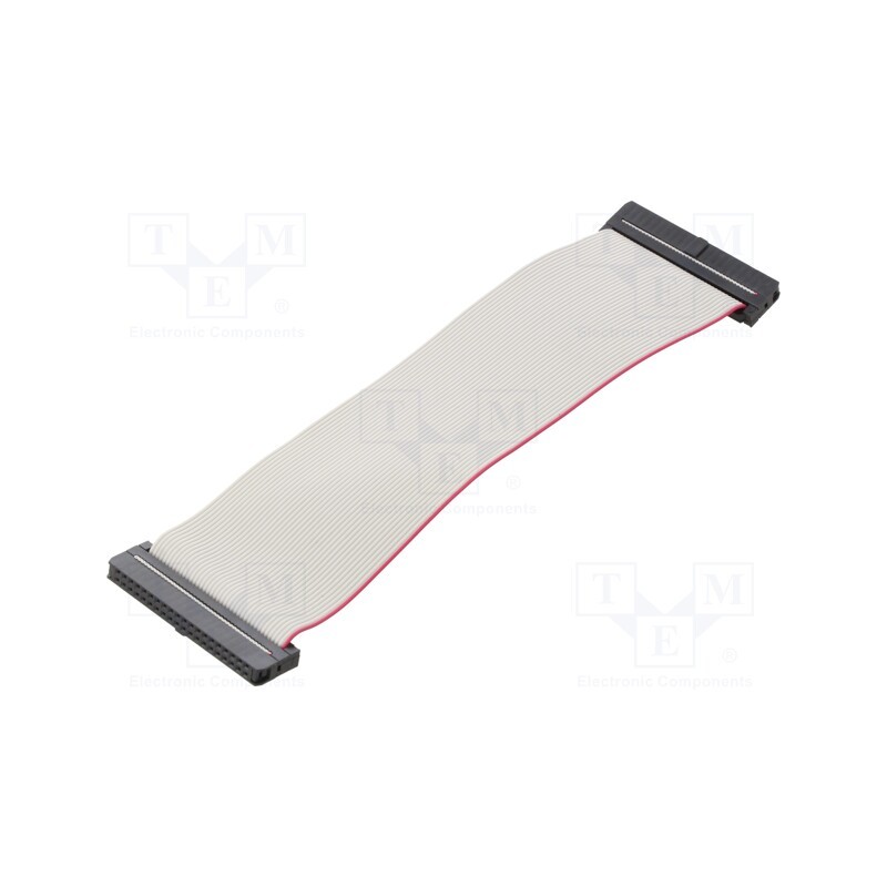 2 pcs x CONNFLY - DS1052-01-402B2MA201501 - Ribbon cable with IDC connectors, Cable ph: 1mm, 0.15m, 40x28AWG