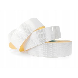 Reflective self-adhesive tape, white, 5 cm