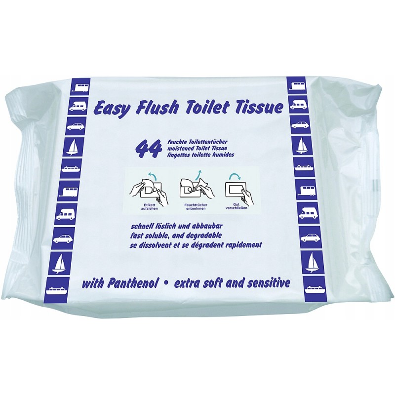 Yachticon moist easy flush toilet paper