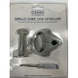 Adjustable foot for the Grillo Chef Braai grill