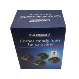 Base plate for trailer legs, 4 pieces of pads