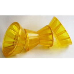 Set of bow roller with two PVC knott covers