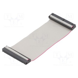 2 pcs x CONNFLY - DS1052-502B2MA201501 - Ribbon cable with IDC connectors, Cable ph: 1.27mm, 0.15m