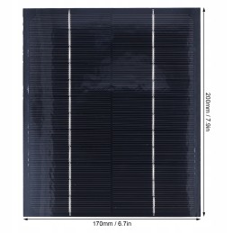 Solar panel waterproof 6w 12v diy panel