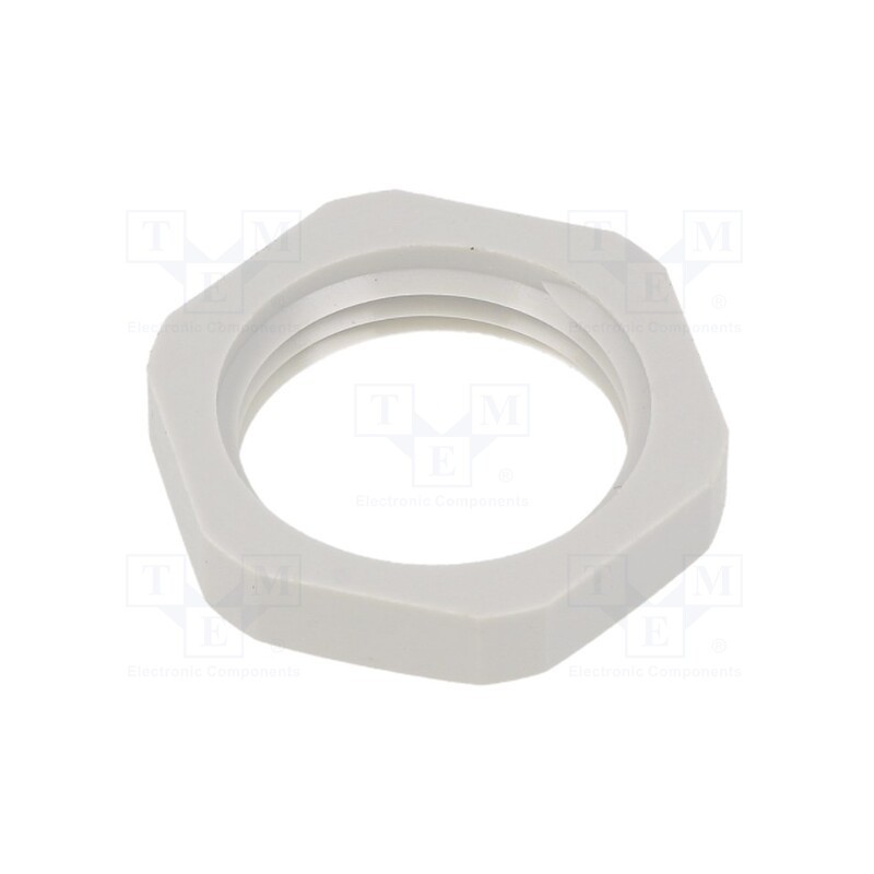 2 pcs x PMA - GMN-11 - Nut, Thread: PG, polyamide, PMAFIX MN, -40÷105°C, grey, 24mm, PMAFIX