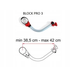 Bicycle carrier bikeblock pro3 red fiamma