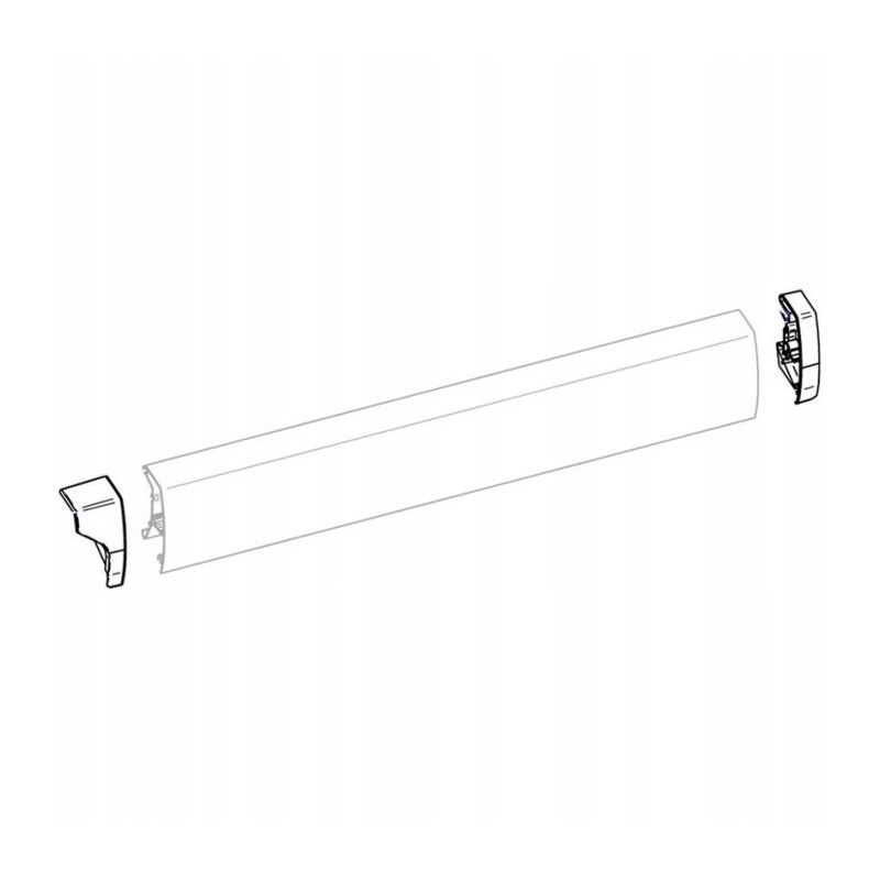 Left right cover for the awning Omnistor 9200 Thule