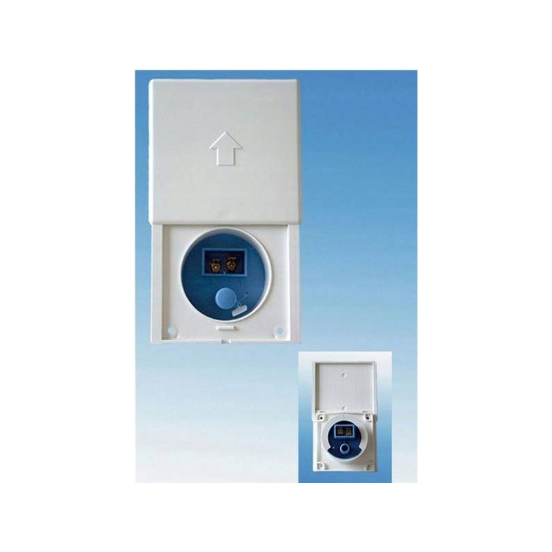 External 12v water connection for the Comet camper