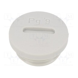 2 pcs x PMA - 514-09 - Stopper, PG9, polyamide