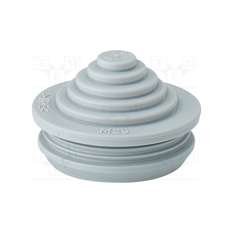 2 pcs x HENSEL - 3600175 - Grommet, elastomer thermoplastic TPE, grey, -25÷35°C, 5÷21mm