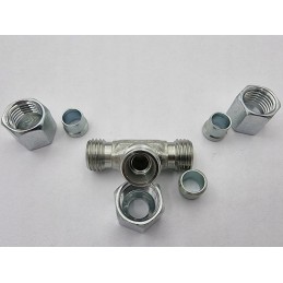 Gas tee 8x8x8 mm for turismus pl installation