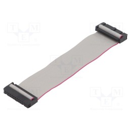 2 pcs x CONNFLY - DS1052-262B2MA201501 - Ribbon cable with IDC connectors, Cable ph: 1.27mm, 0.15m