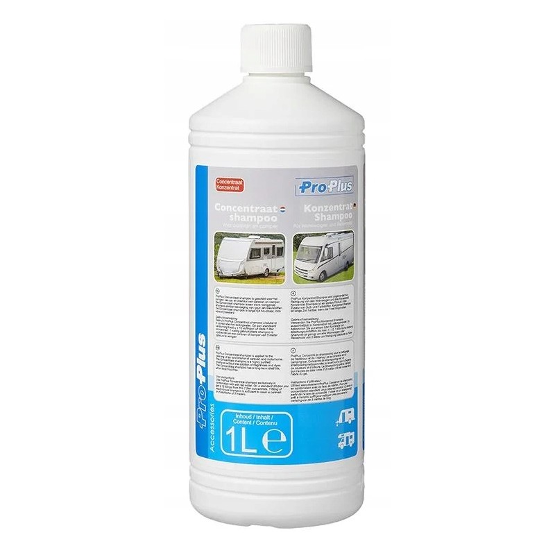 Liquid shampoo concentrate for washing caravans and campers, 1l