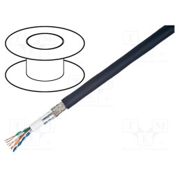 2 m x BELDEN - 7938A B59500 - Wire, SF/UTP, 4x2x24AWG, industrial Ethernet,outdoor, 5e, Cu