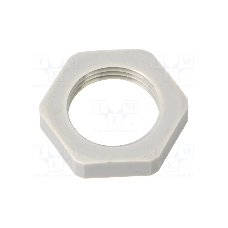 2 pcs x PMA - GMN-M20 - Nut, Thread: metric, polyamide, PMAFIX MN, -40÷105°C, grey, 26mm