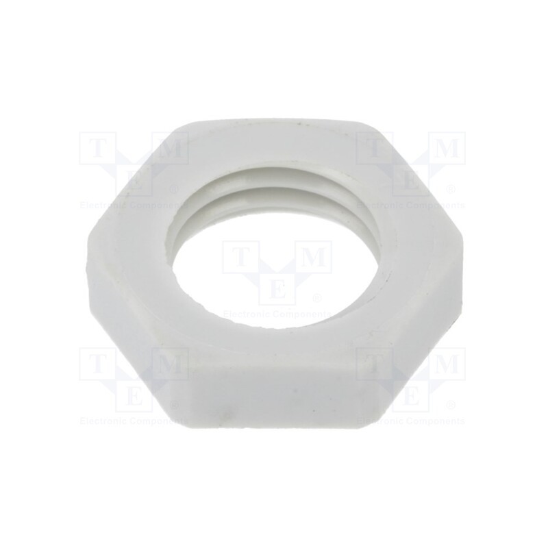 2 pcs x PMA - GMN-M12 - Nut, Thread: metric, polyamide, PMAFIX MN, -40÷105°C, grey, 17mm