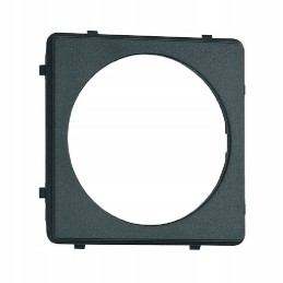 Support frame for a round socket for a camper