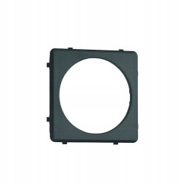 Support frame for a round socket for a camper