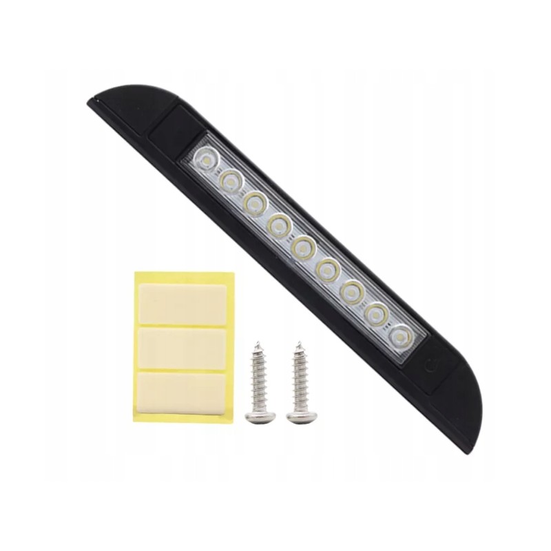 LED lamp above the door under the awning, 12 V