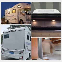 LED lamp above the door under the awning, 12 V