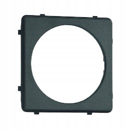Support frame for a round socket for a camper
