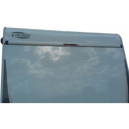 The filling of the carado camper connecting strip is white