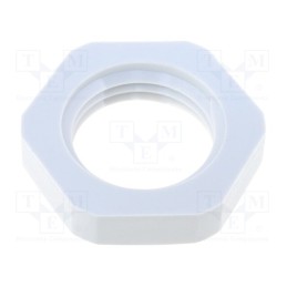 5 pcs x FIBOX - GPA PG9B - Nut, PG9, polyamide, 22mm, Thread: PG