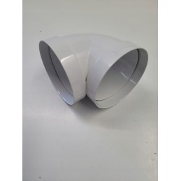 Elbow curve 90 round d 100 for ventilation