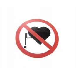 Warning sticker e0044266