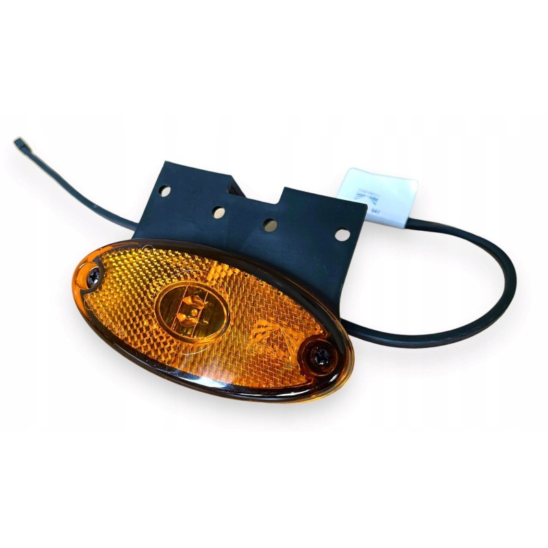 LED side marker lamp for trailer aspoeck flatpoint ii 0 5 m with holder