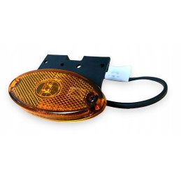 LED side marker lamp for trailer aspoeck flatpoint ii 0 5 m with holder