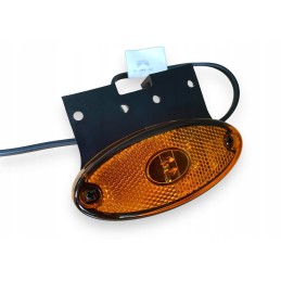 LED side marker lamp for trailer aspoeck flatpoint ii 0 5 m with holder