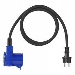 Cee adapter plug to 230v socket, cable 1 5m camper
