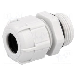 5 pcs x BM GROUP - 4013 - Cable gland, PG13,5, IP68, polyamide, grey, UL94V-2