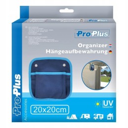 Suspended organizer with single pocket proplus