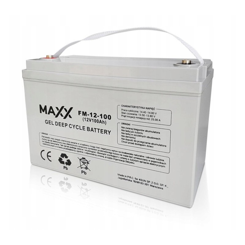 Solar gel battery 12 fm 100 100ah 12v deep cycle