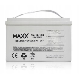 Solar gel battery 12 fm 100 100ah 12v deep cycle