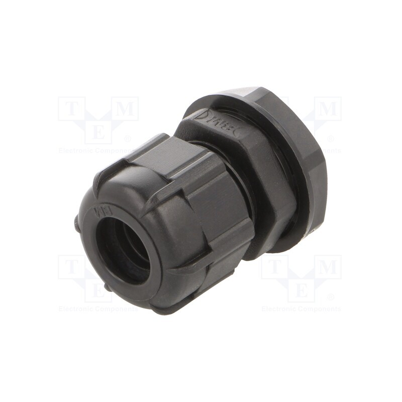 5 pcs x BM GROUP - BM4720N - Cable gland, M20, 1.5, IP68, polyamide, black, UL94V-2