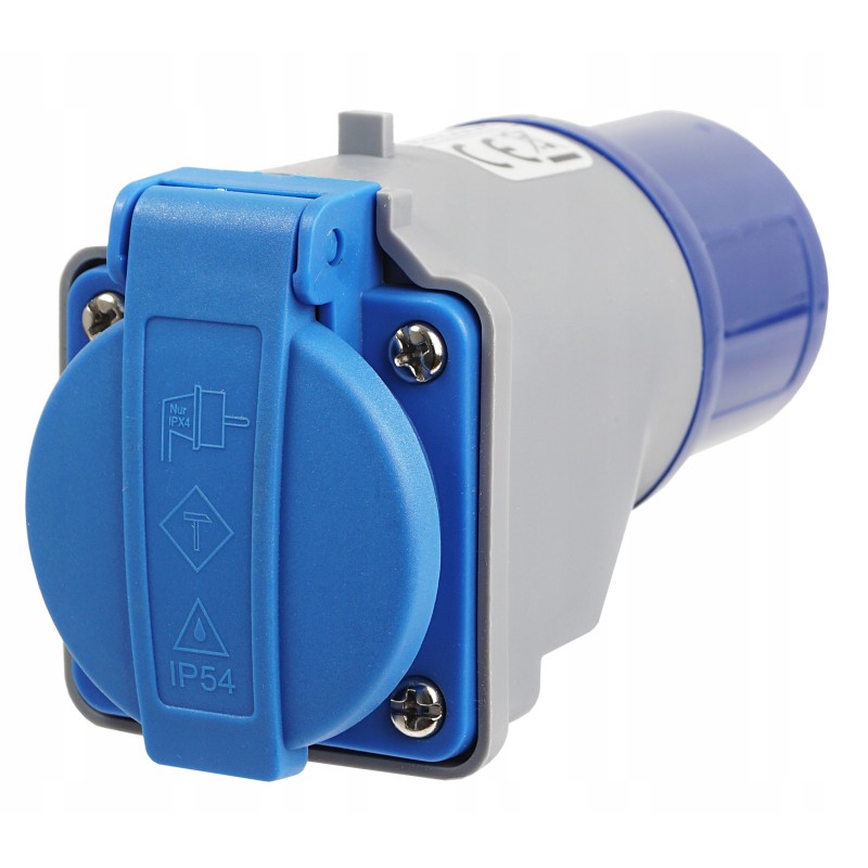 Adapter camping reduction 16a 250v