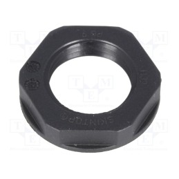 5 pcs x LAPP - 53019210 - Nut, PG9, polyamide, UL94V-2, 22mm, black, -20÷100°C, Thread: PG