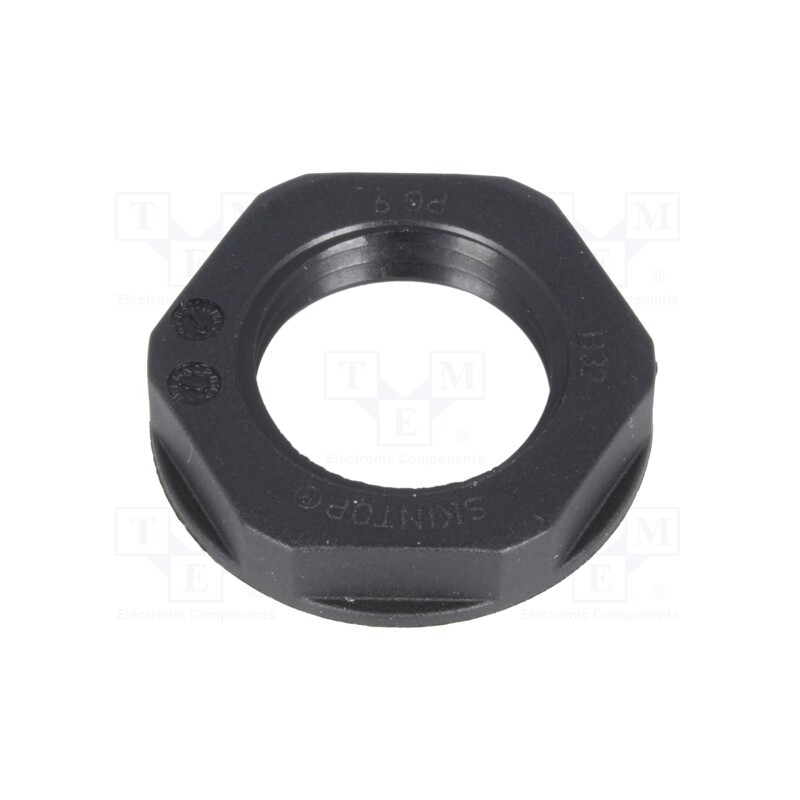 5 pcs x LAPP - 53019210 - Nut, PG9, polyamide, UL94V-2, 22mm, black, -20÷100°C, Thread: PG
