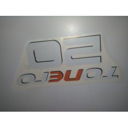 Toyota 8 tonero 20 forklift sticker