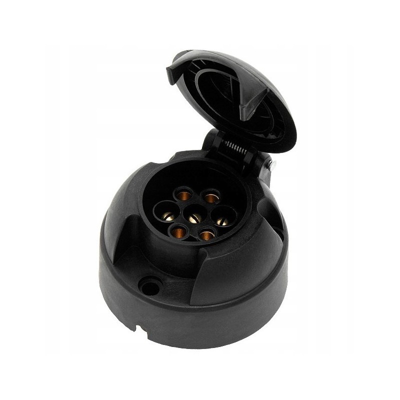 Trailer hitch electrical socket 7pin 12 24v