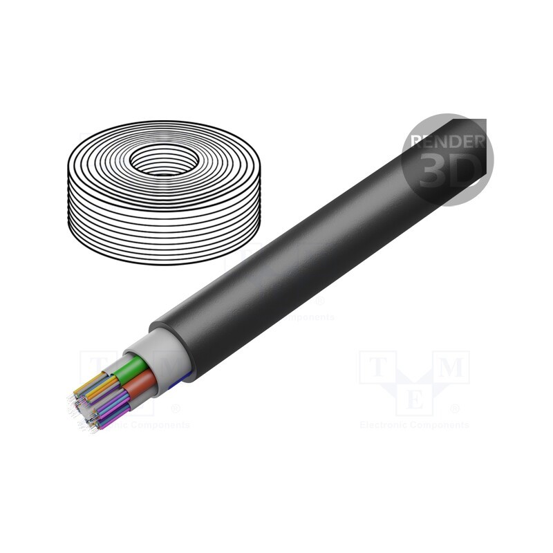 5 m x BITNER - FO0161 - Wire: fiber-optic, BiTfiber Z-XOTKtsd, Øcable: 11.5mm