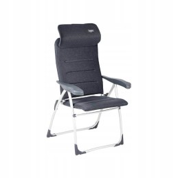 Crespo Air Elegant tourist chair, gray, 110kg