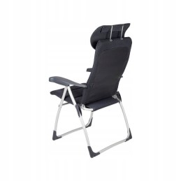 Crespo Air Elegant tourist chair, gray, 110kg