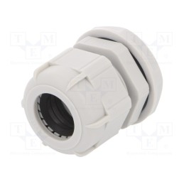 5 pcs x BM GROUP - BM4721 - Cable gland, PG21, IP68, polyamide, light grey