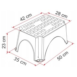 Fiamma step 150kg plastic entrance step